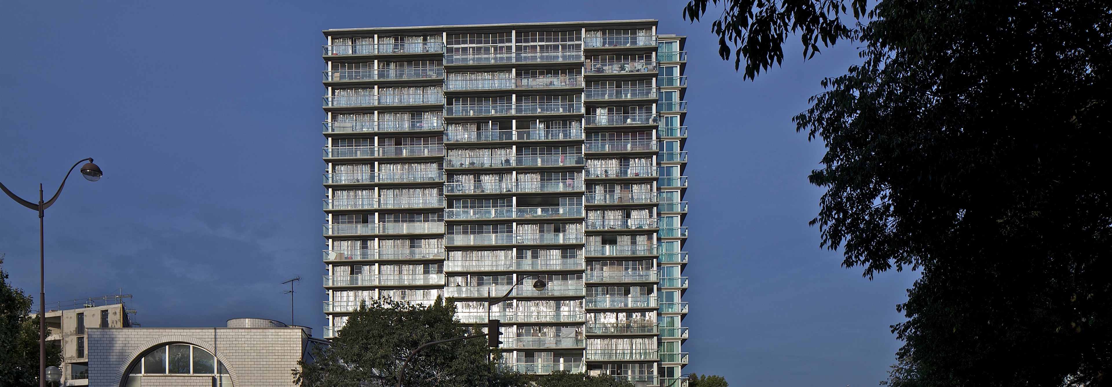 Social housing project, Bois-le-Prêtre Building