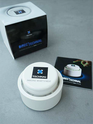 bouton connecte technal