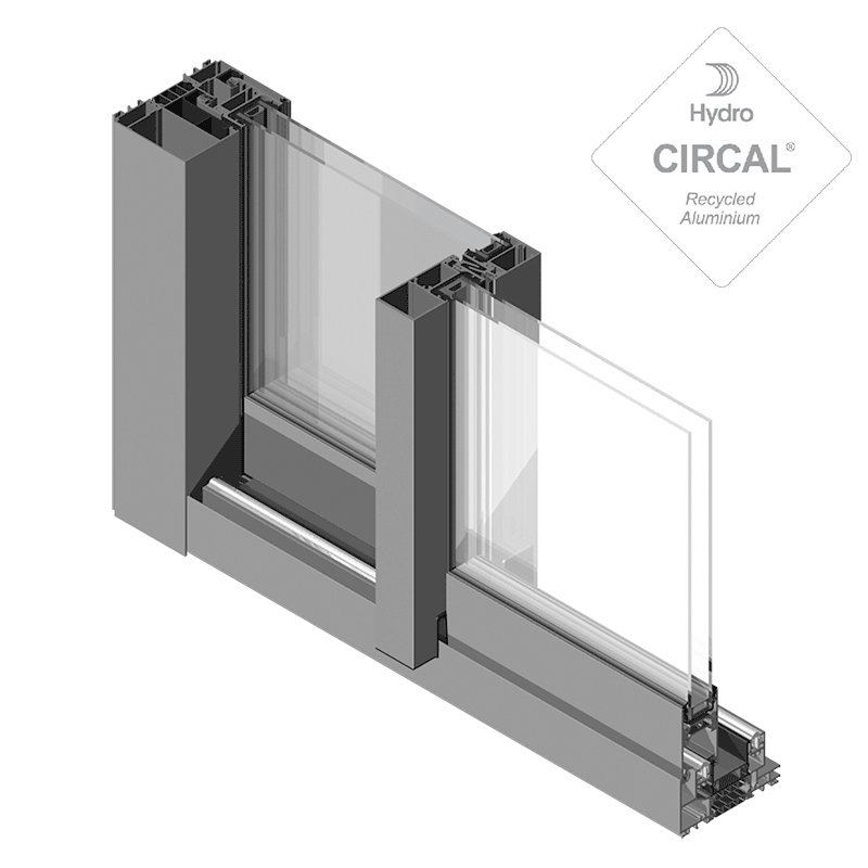 Corner angle LUMEAL minimal slider