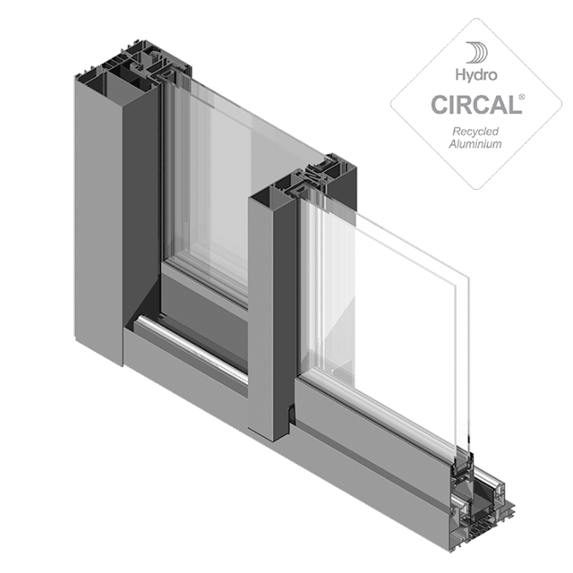 Corner angle LUMEAL minimal slider