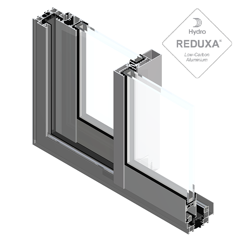 Corner angle SOLEAL 65 Le coulissant universel peripheral fixed frame