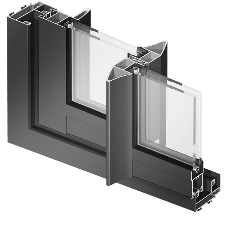 Angle corner view slider TOPAZE
