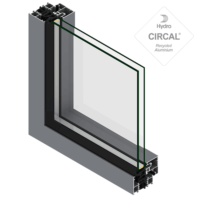 SOLEAL 65 Minimal Opening frame