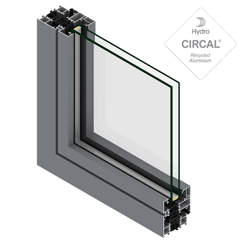 Viewpoint SOLEAL 65 visible opening sash