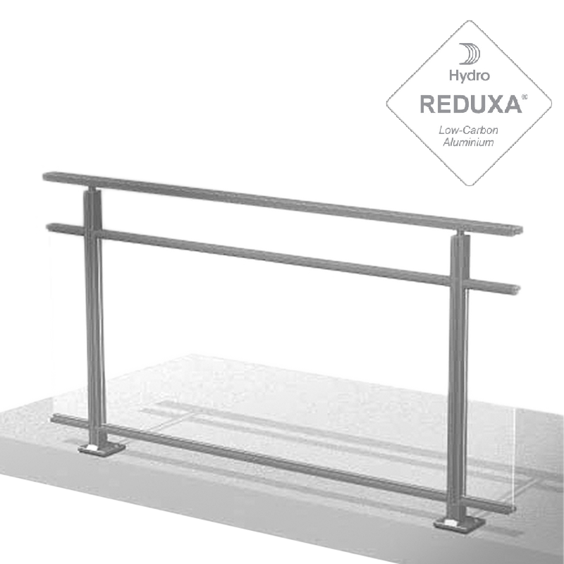 balustrade double post