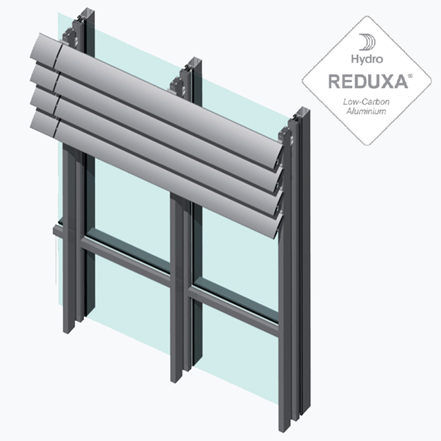 Le Brise-soleil SUNEAL : Intégration en façade