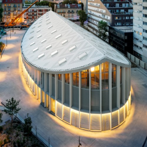 Market Hall Charras, Courbevoie, France Market Hall Charras, Courbevoie, France