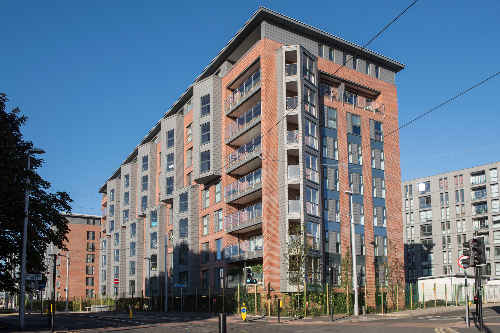 High rise residential apartment building