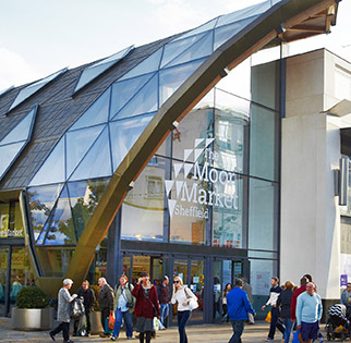 Façade Systems - Moor Market in Sheffield